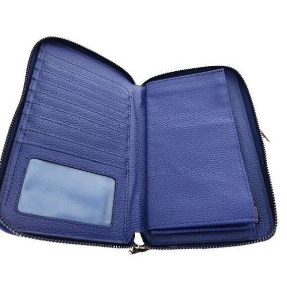 James Jacko Tree Of Life Vegan Leather Travel Wallet - Picture 3 of 10